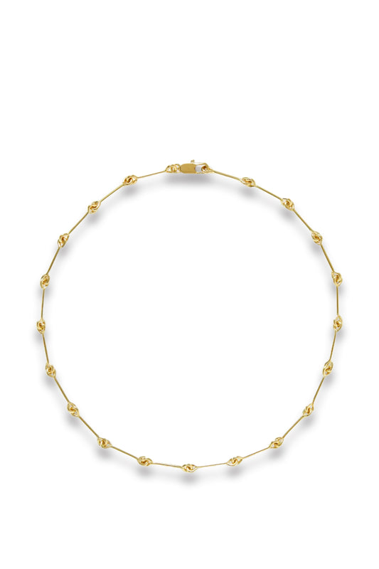 Treccia Gold-Plated Necklace