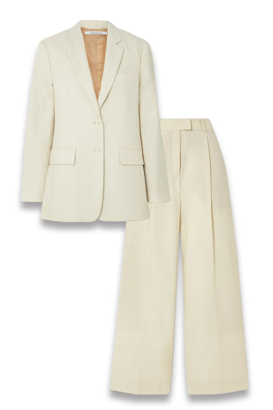 NET SUSTAIN Oversized Merino Wool Suit