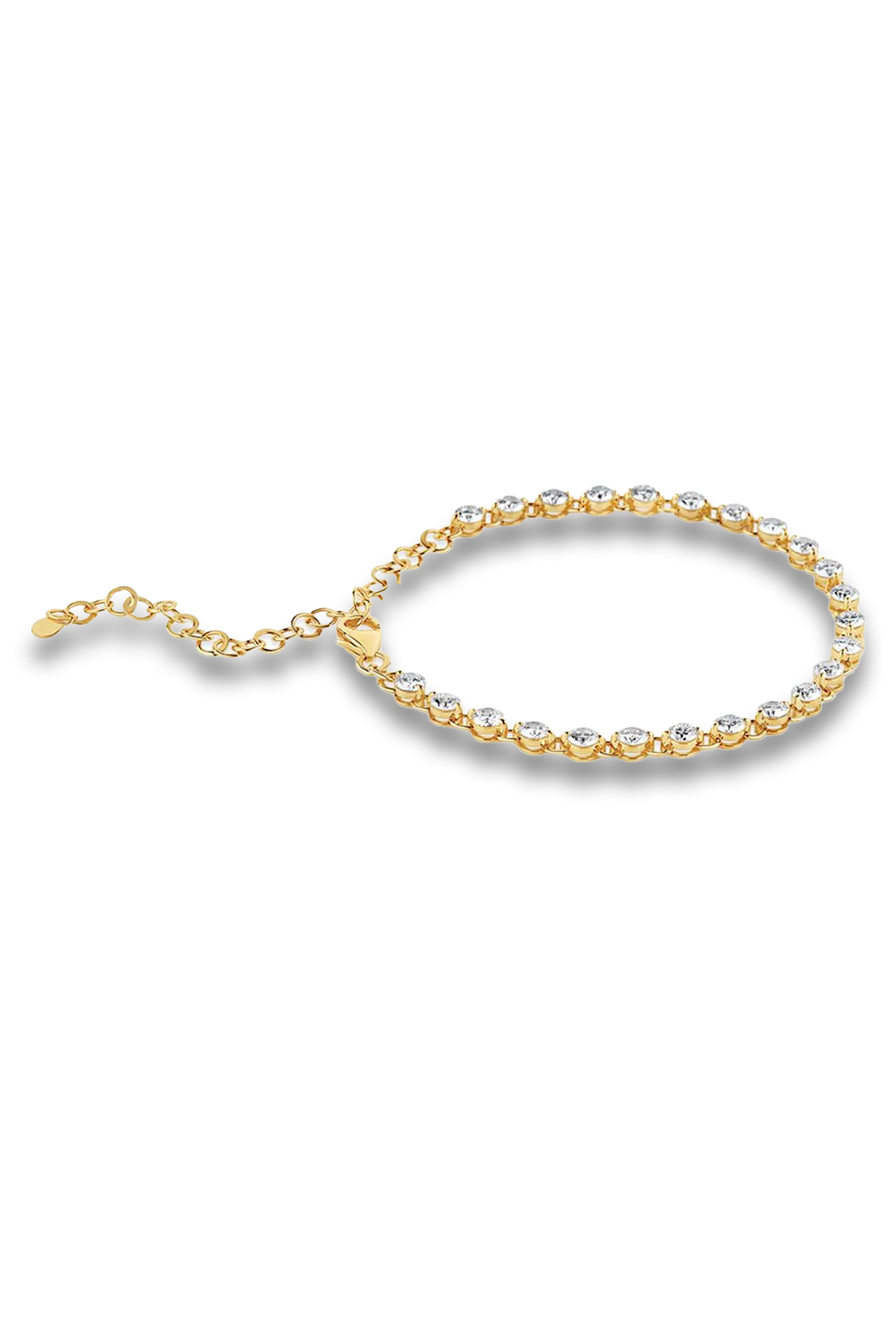 Shuga 3.00ct Lab-Created Diamond Tennis Bracelet