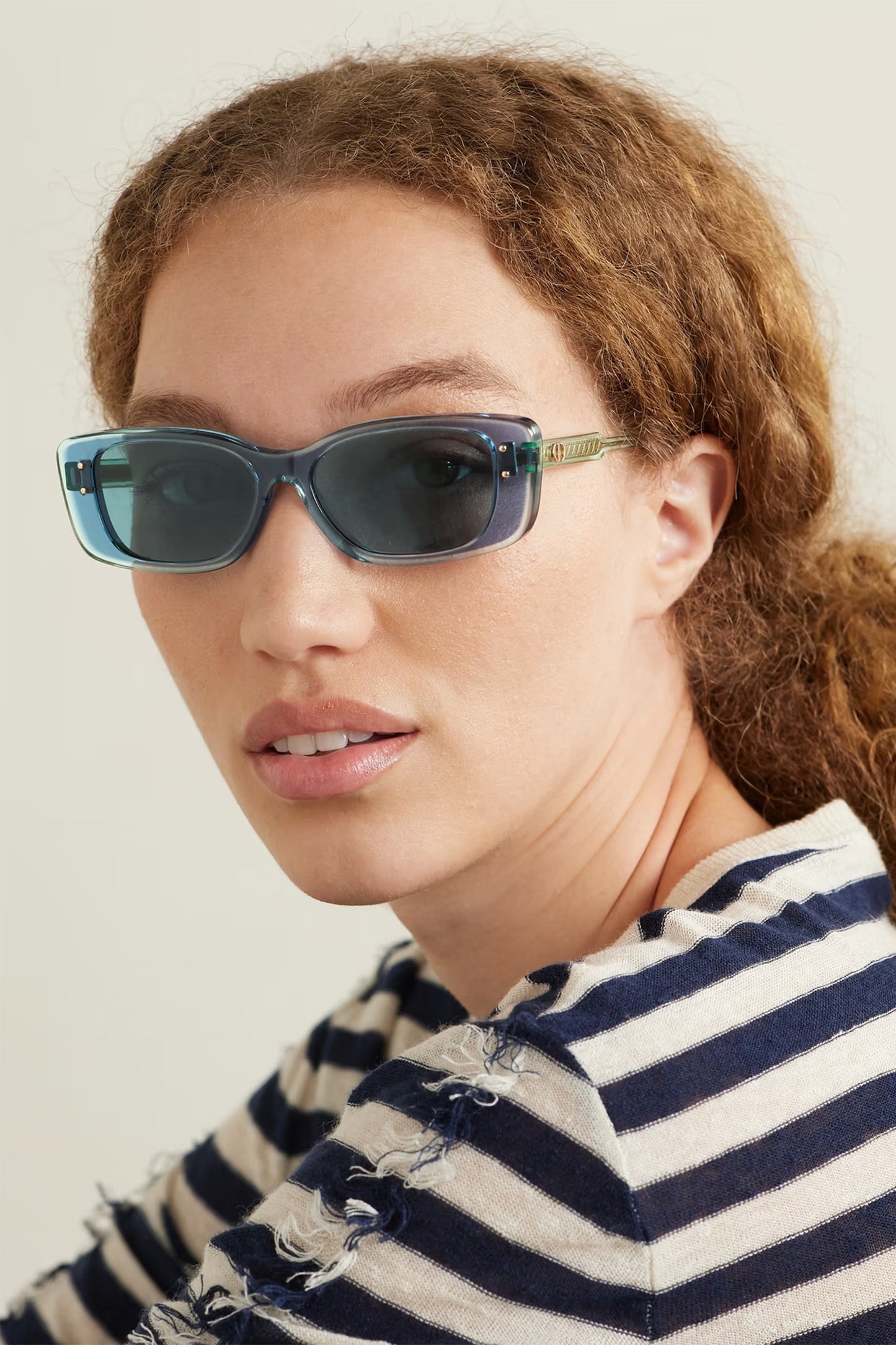 DiorHighlight S21 Rectangle-frame Acetate Sunglasses