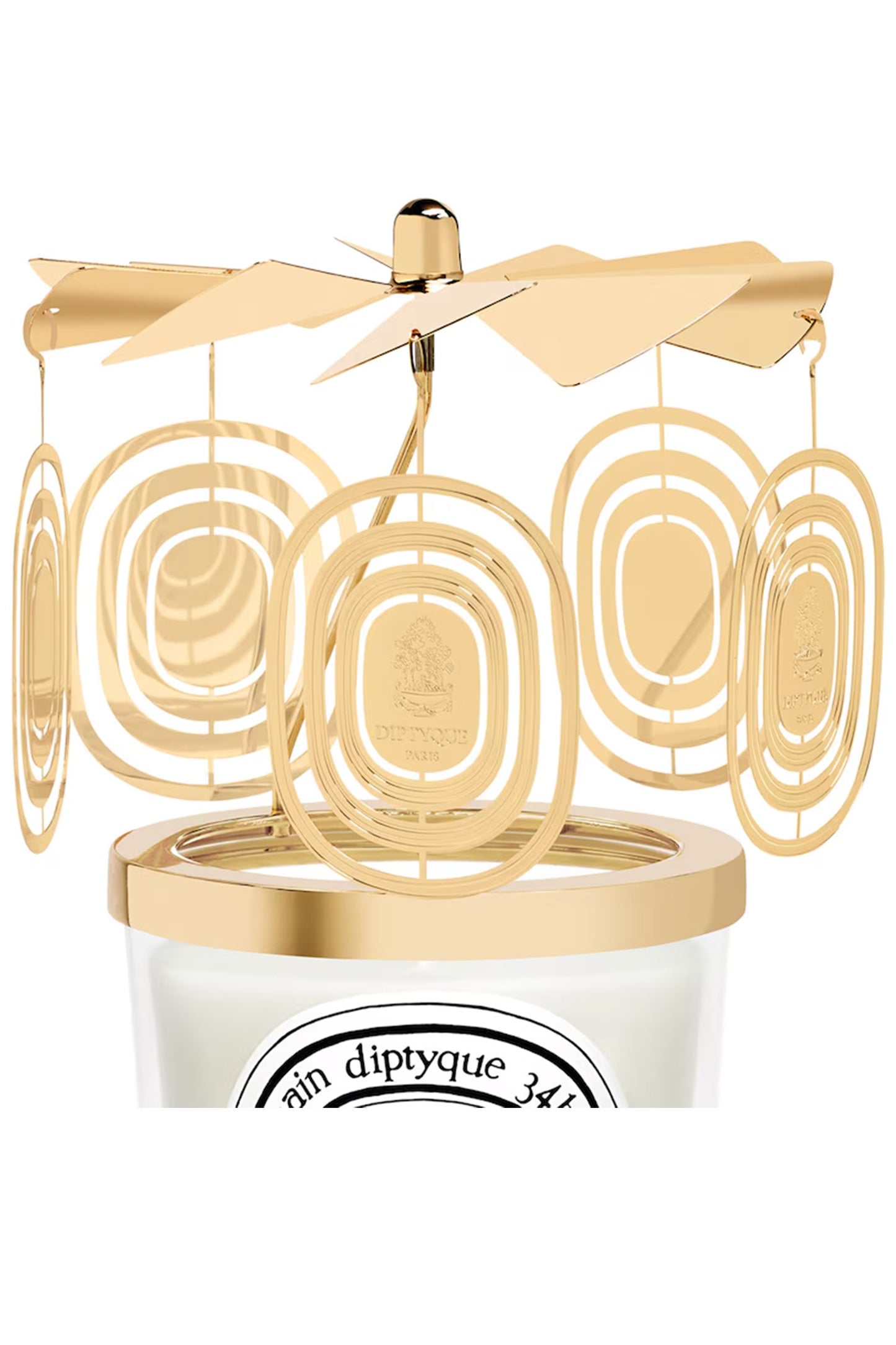 Oval Tassel Carousel for Classic Candle