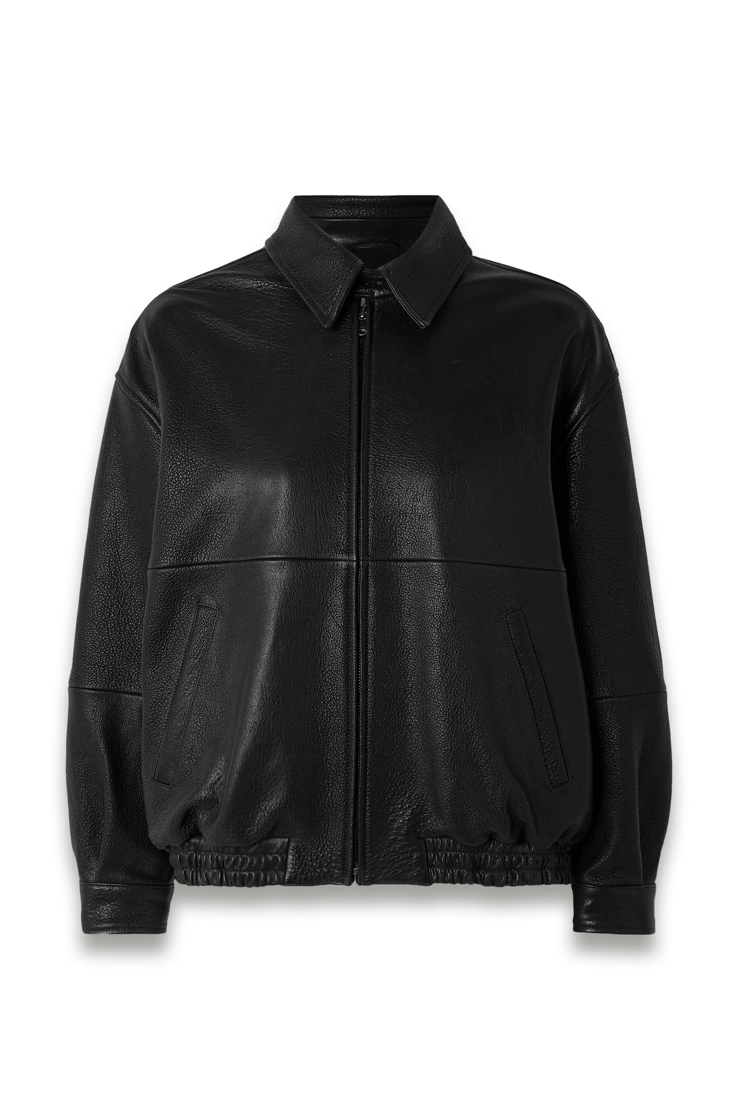 Doran Paneled Textured-leather Jacket
