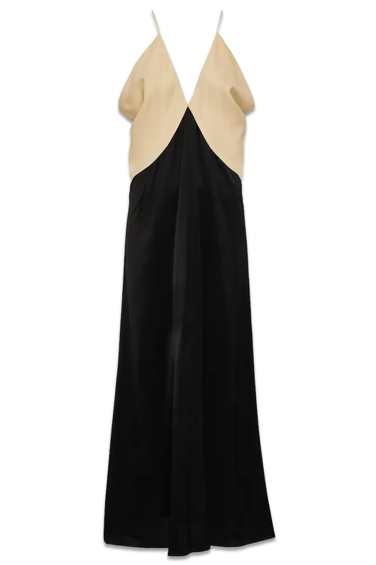 Twill Maxi Dress