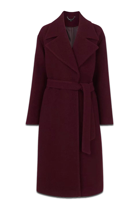 Lorna Wrap Wool Coat