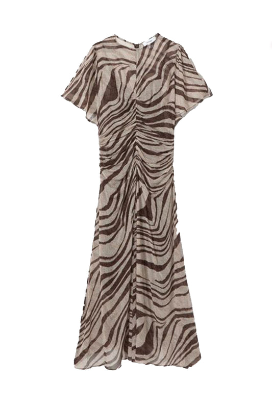 Tabitha Animal Printed Midi Dress