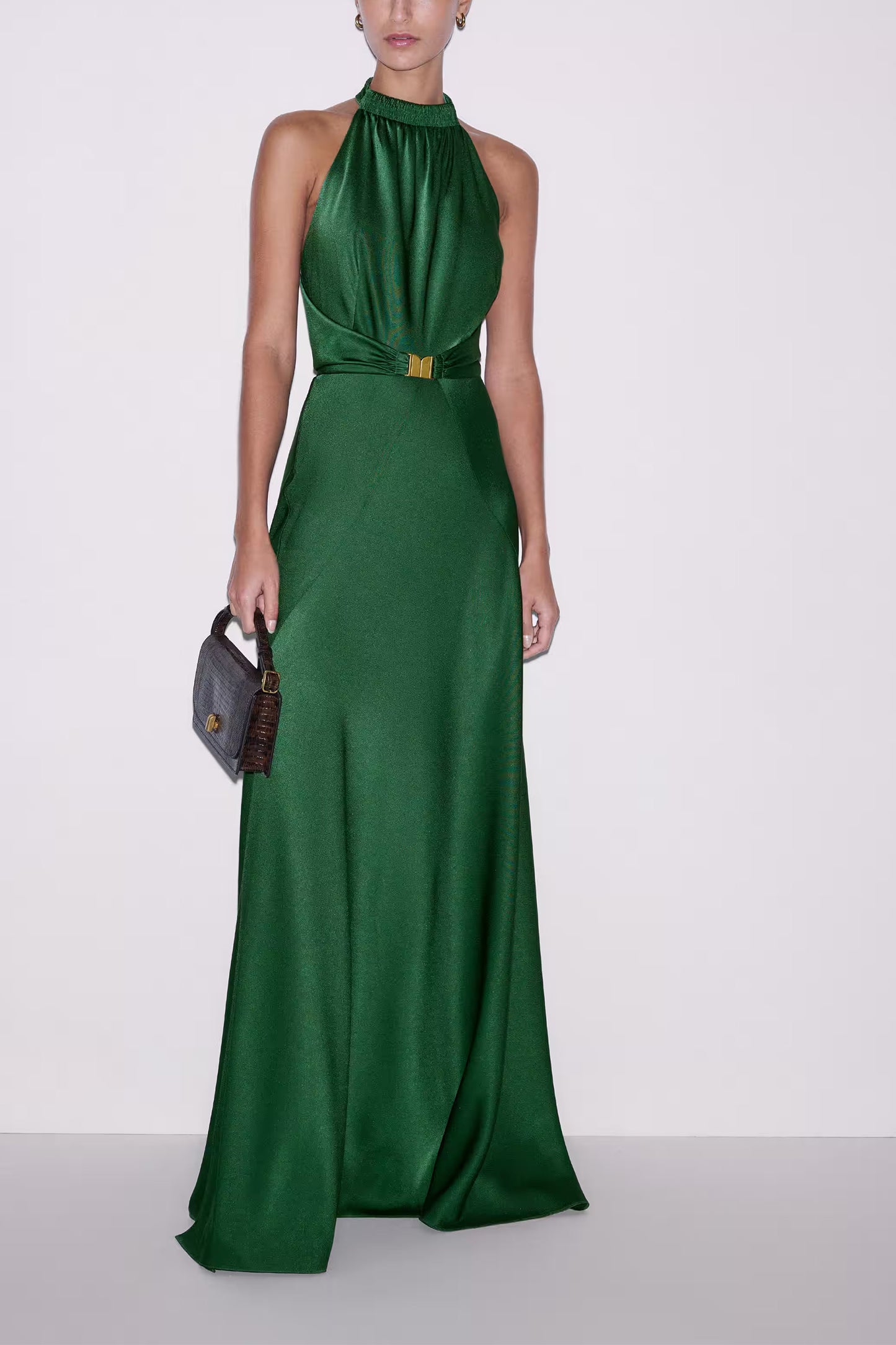Draped Evening Dress