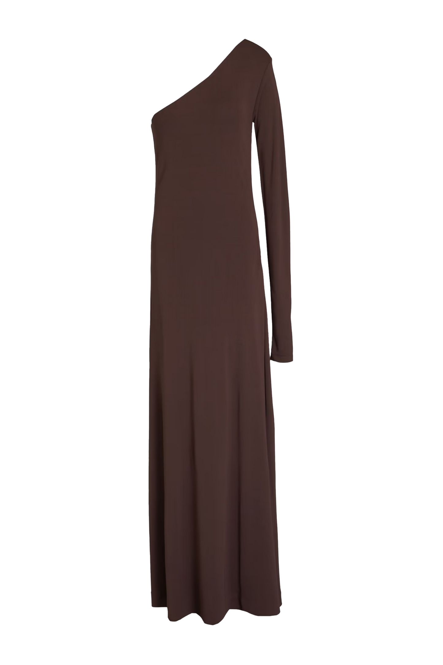One-shoulder Jersey Maxi Dress