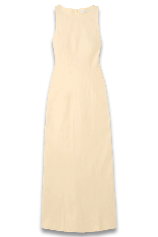 Lydie Linen Maxi Dress