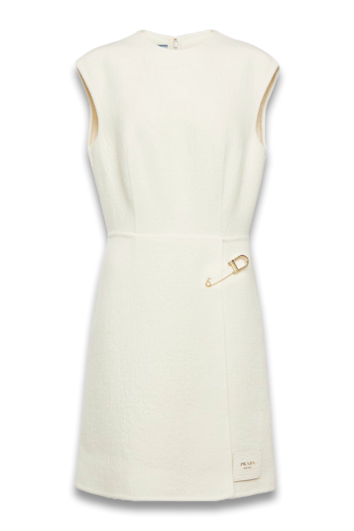 Wool-Blend Bouclé Mini Dress