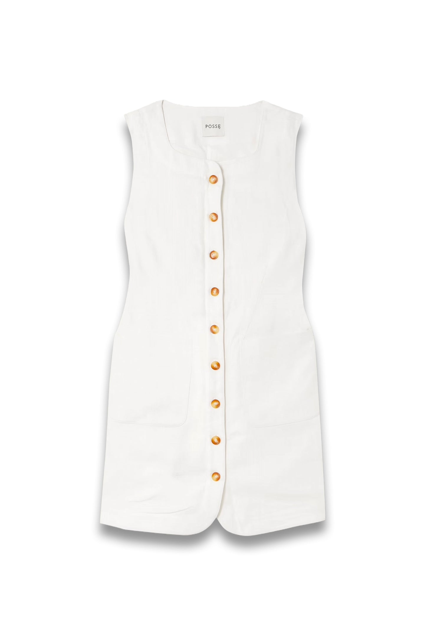 Emma Linen Mini Dress