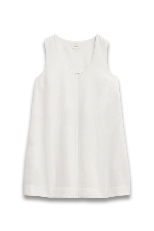 Maris Linen Blend Mini Dress