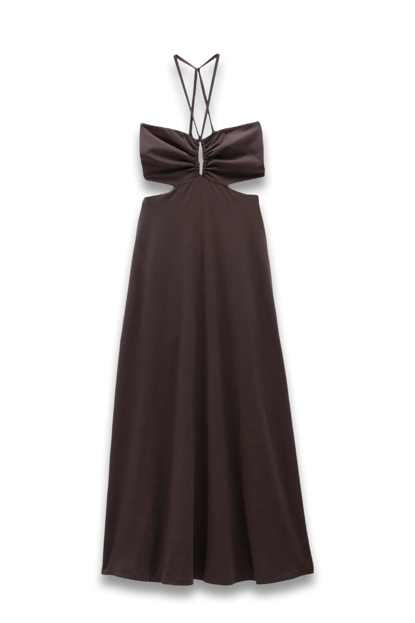 Jemma Cotton Jersey Cut-out Dress