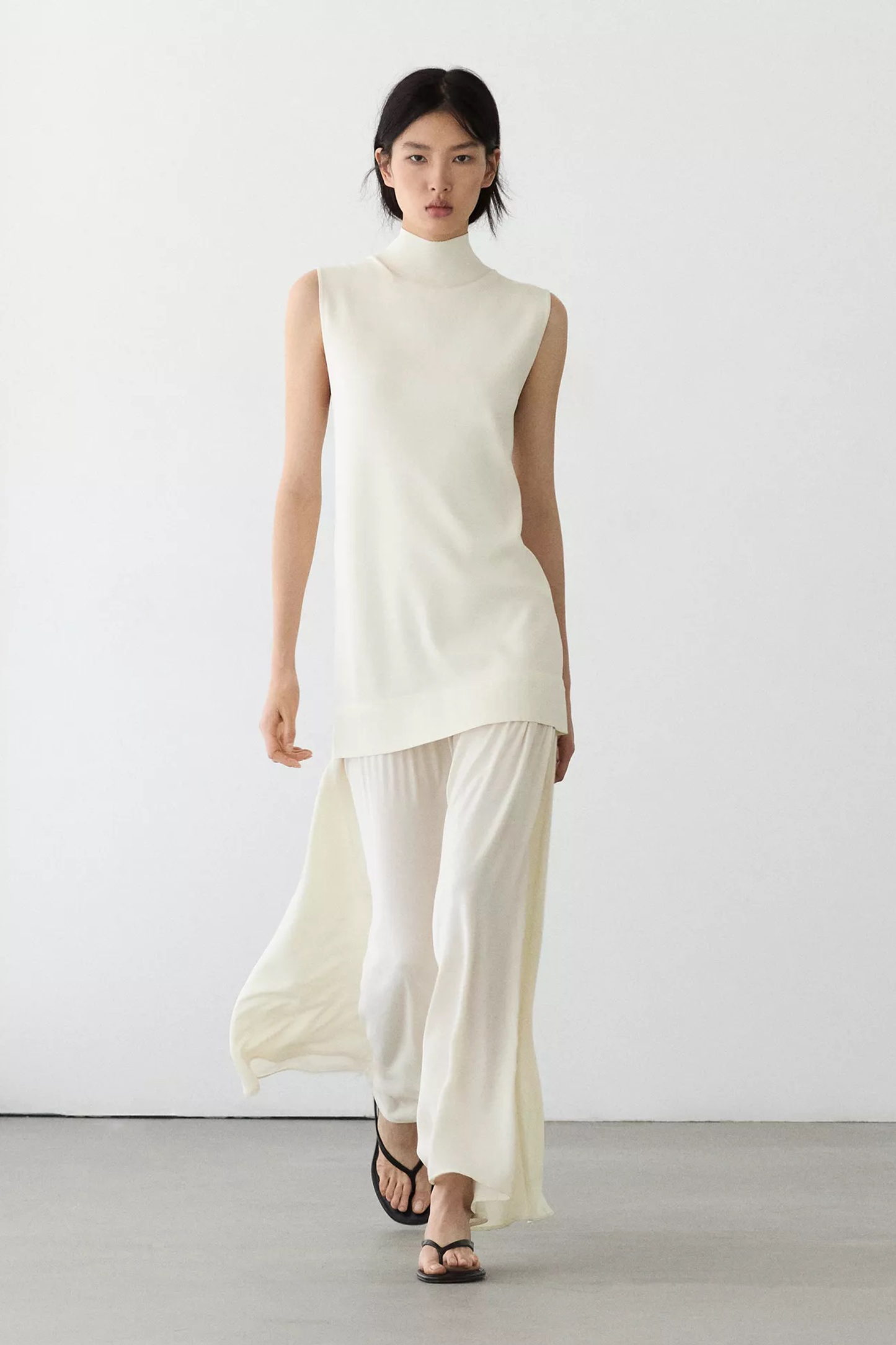 Matching Knit Midi Dress