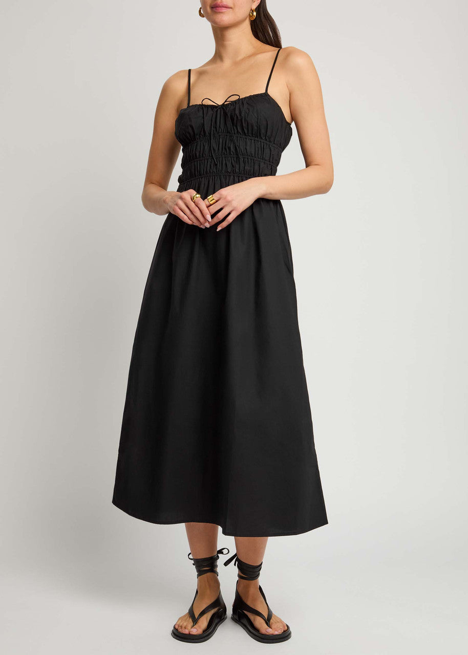 Marianne Cotton-Poplin Midi Dress