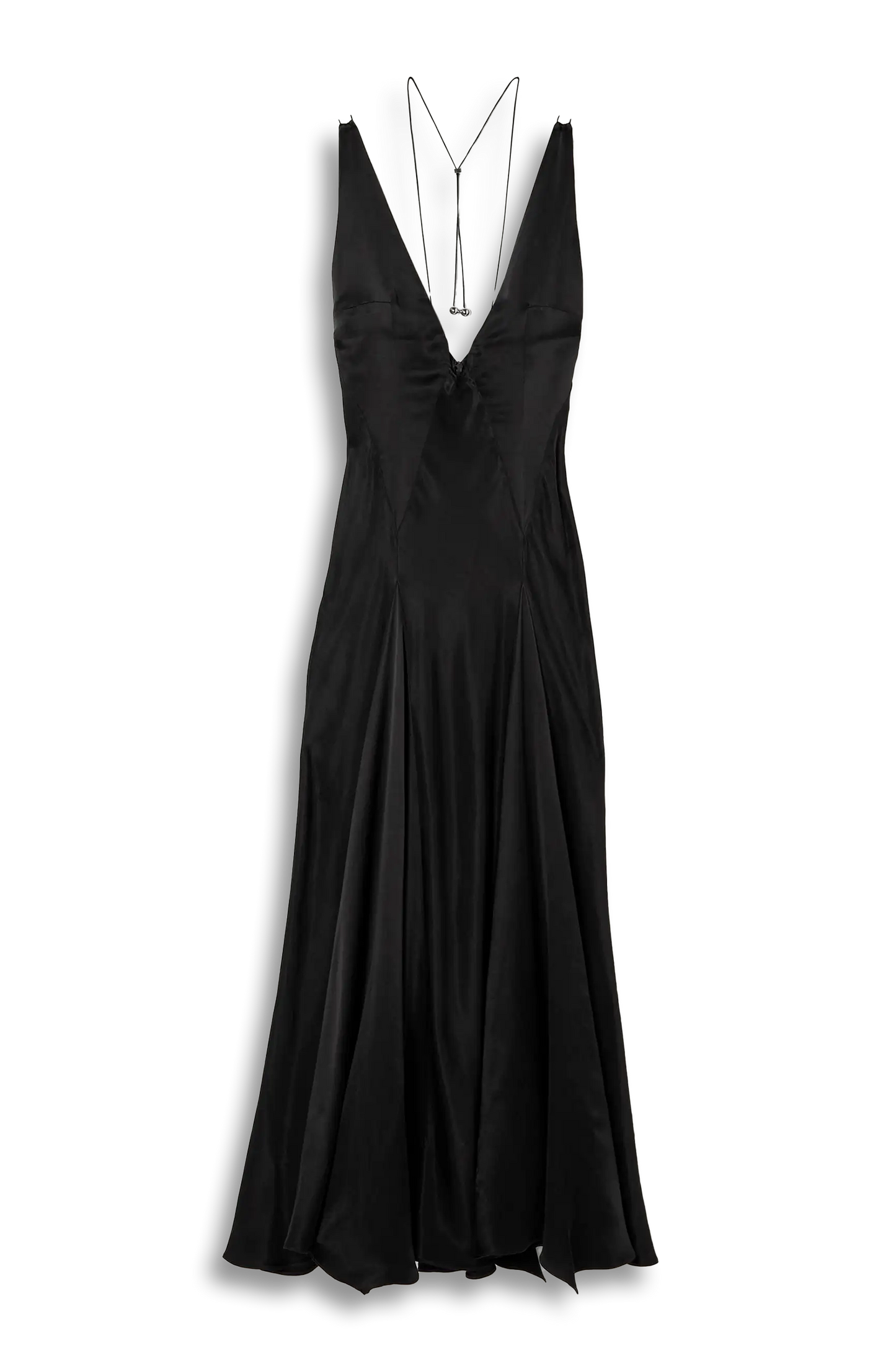 Tauri Satin Midi Dress