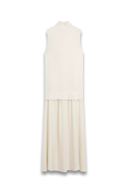 Matching Knit Midi Dress