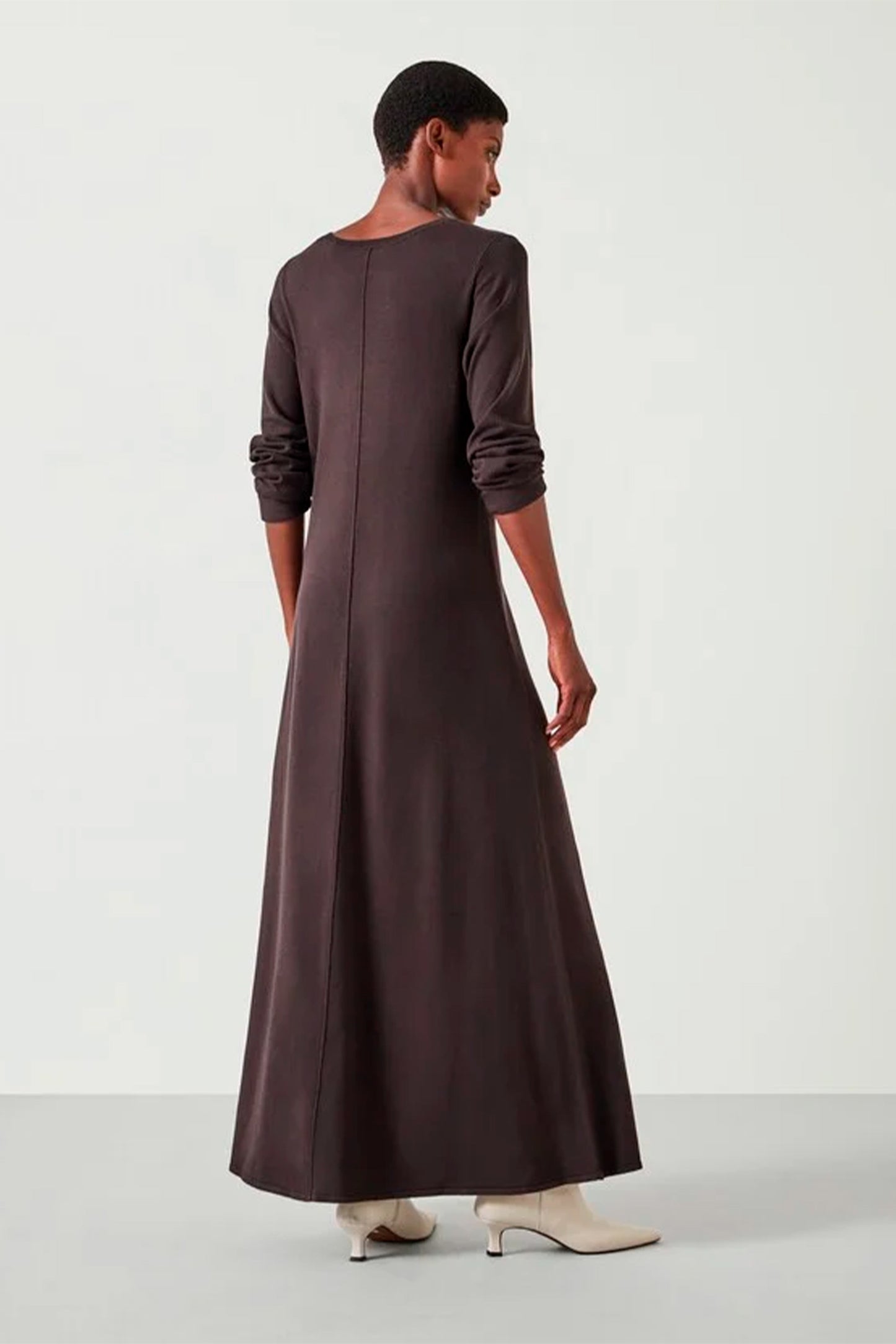 Talen Long Sleeved Knitted Maxi Dress