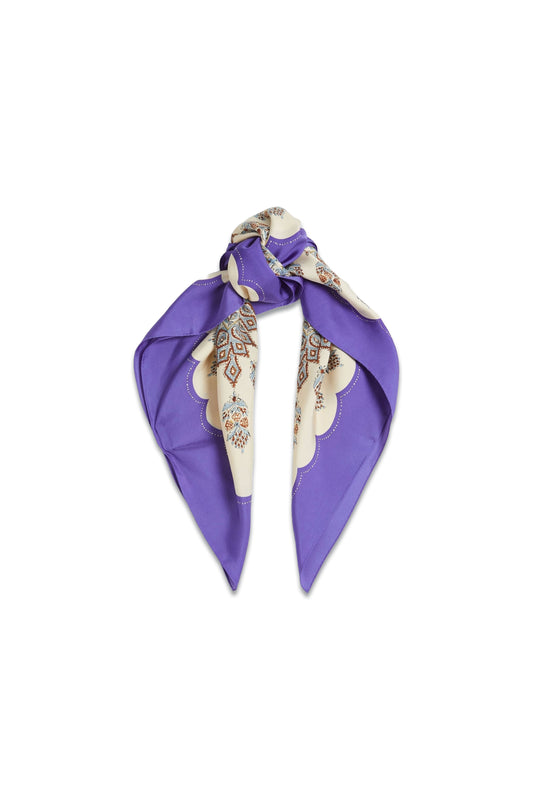 Indienne Silk-twill Scarf
