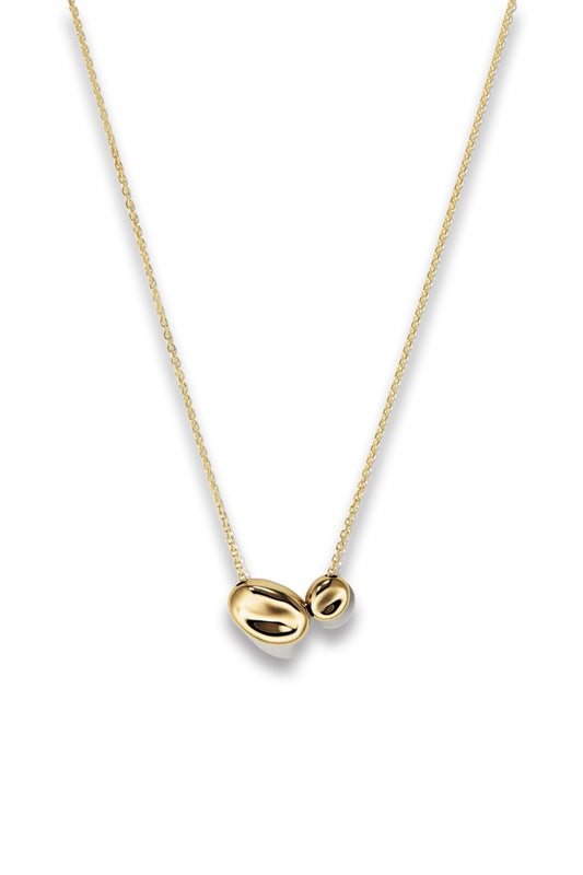 Organic Dôme Pebble Necklace