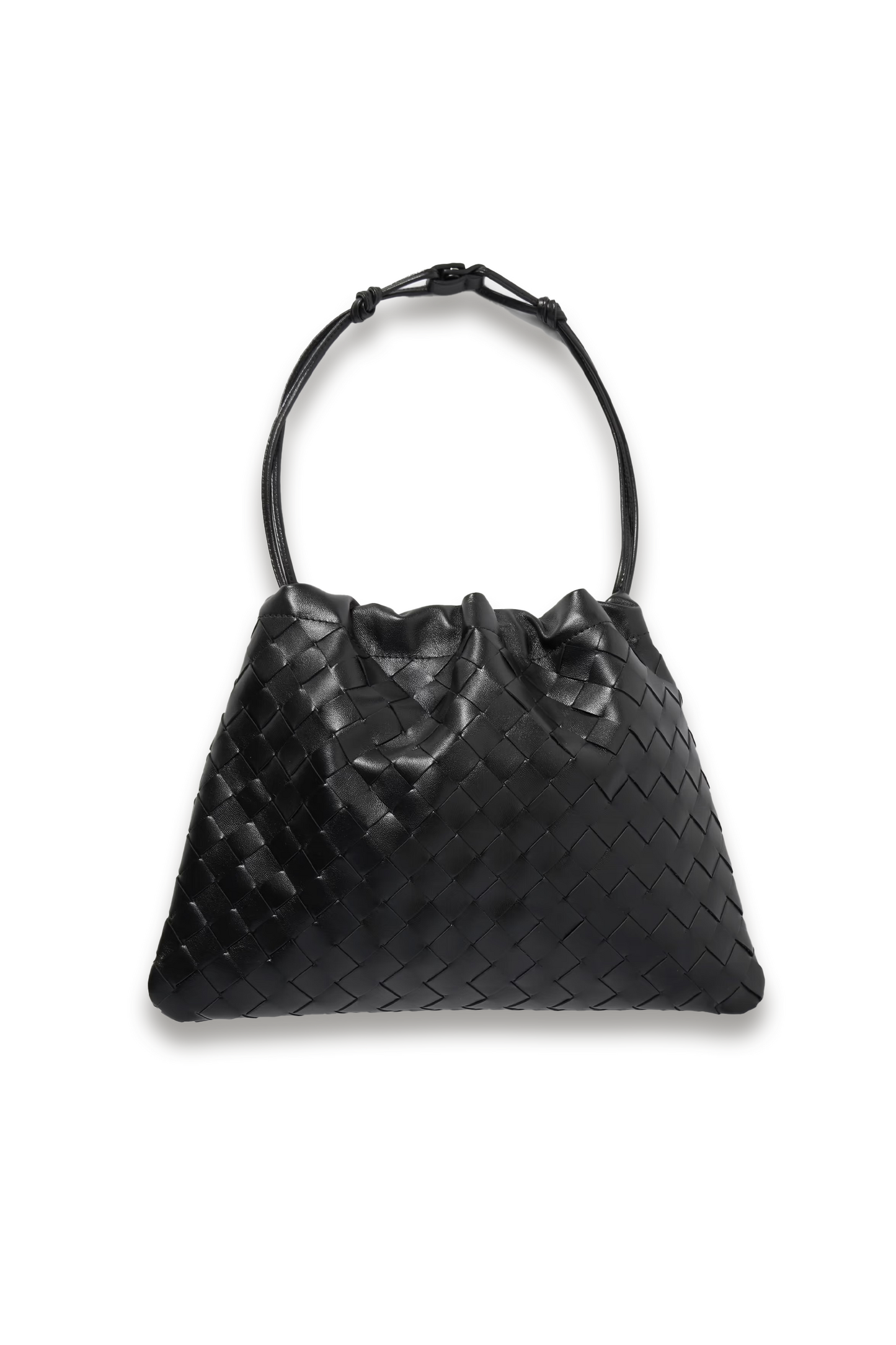 Dustbag Intrecciato Leather Clutch