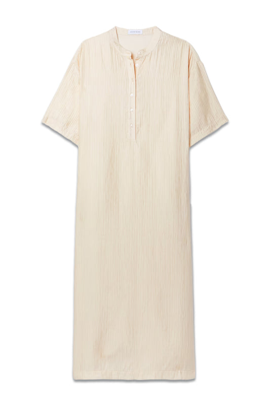 Liv Crinkled-voile Midi Dress