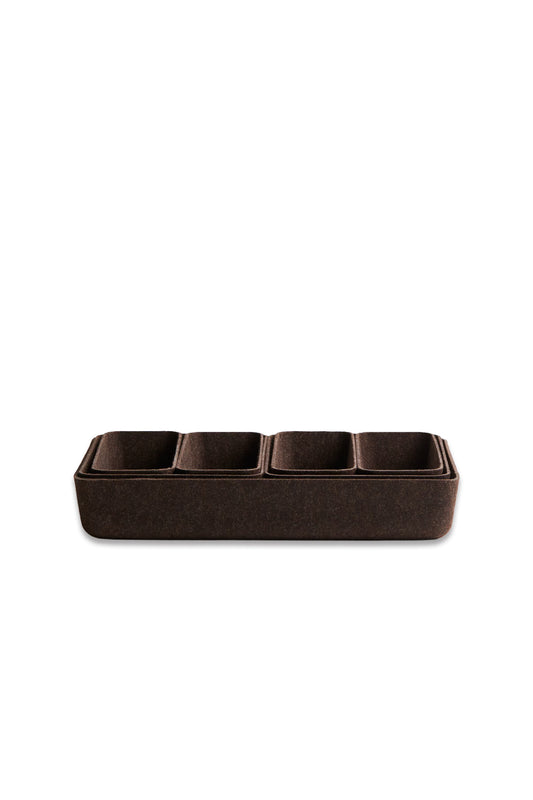Felted Storage Basket Set