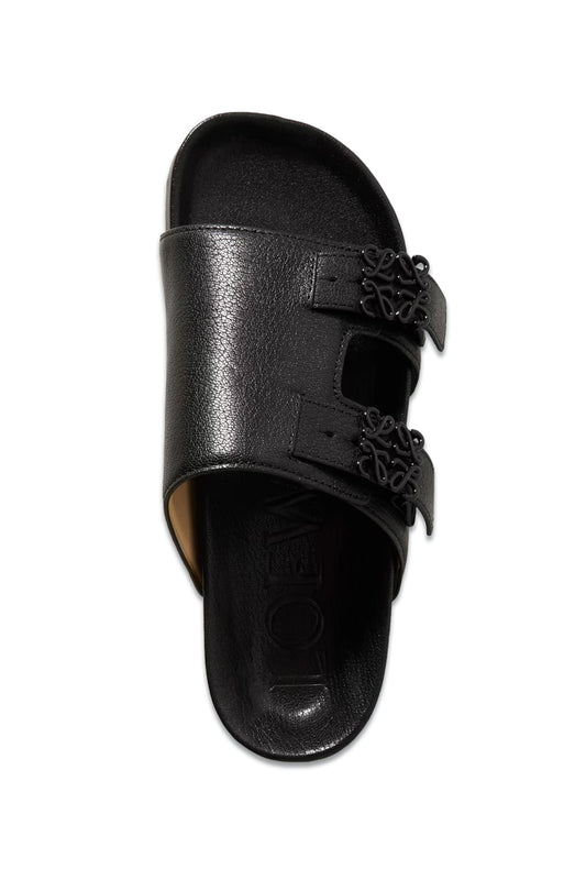 Ease Embellished Leather Slides