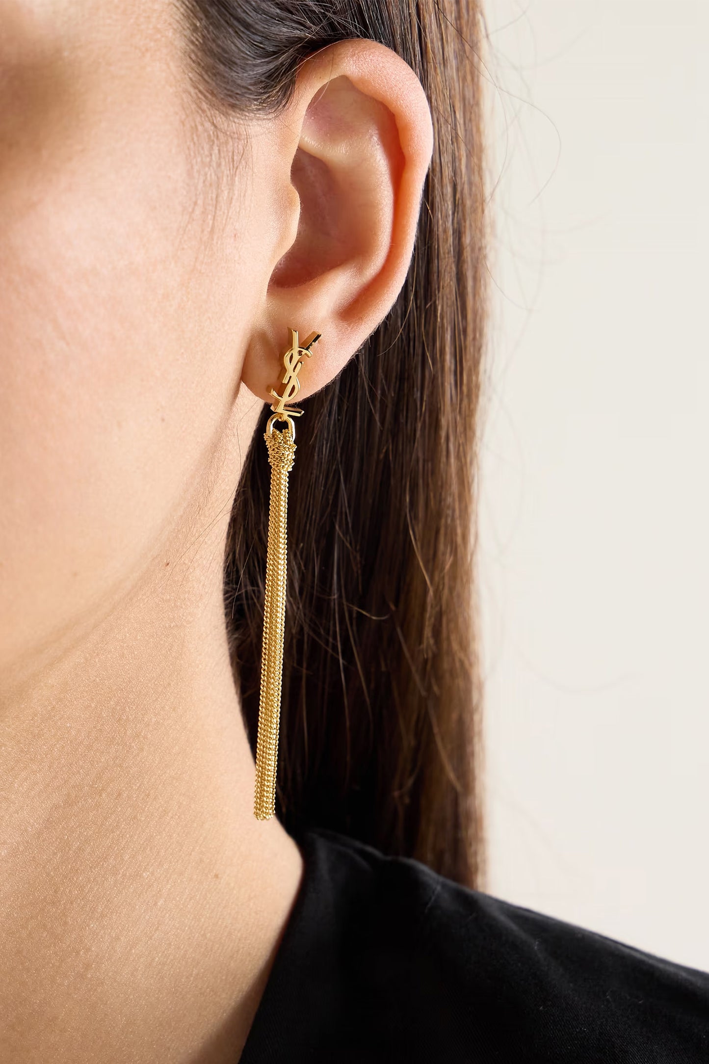 Tassel Gold-Tone Earrings