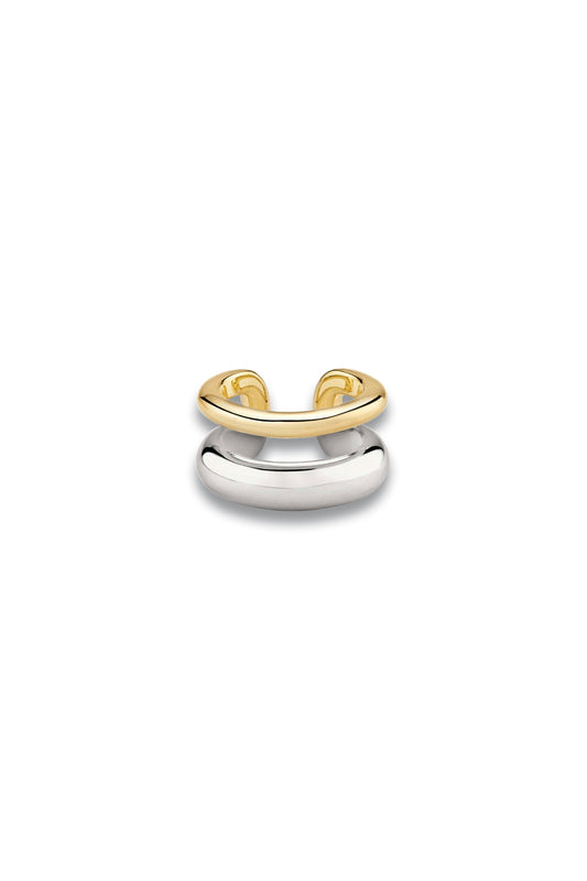 Duet Mixed Ear Cuff