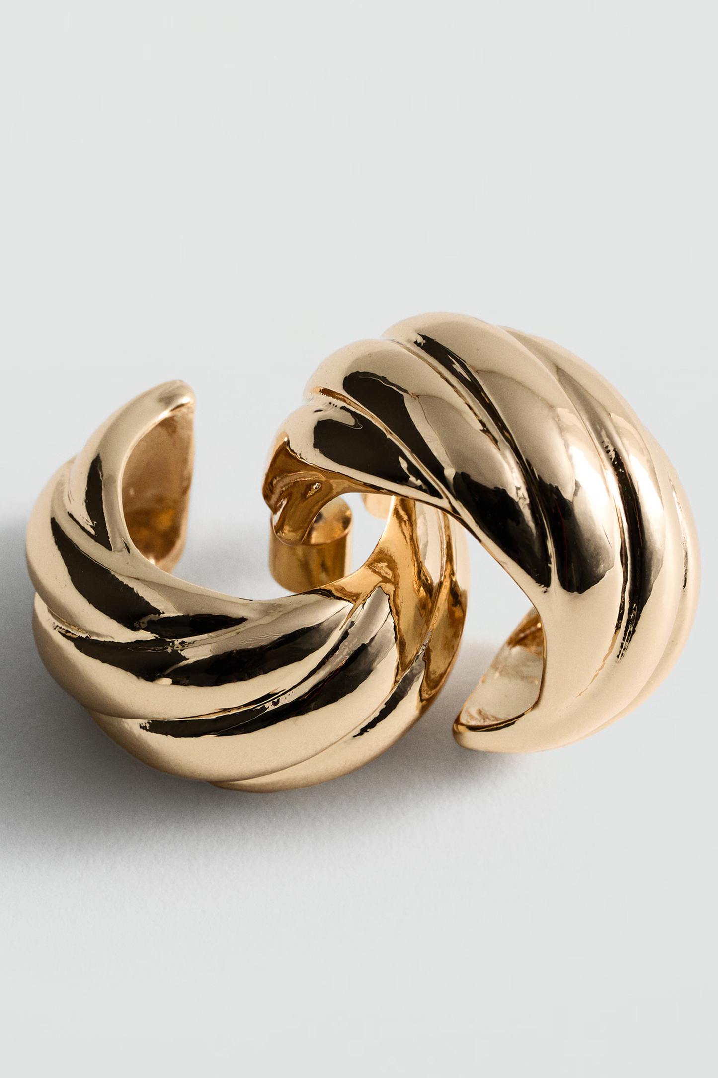 Intertwined Hoop Earrings