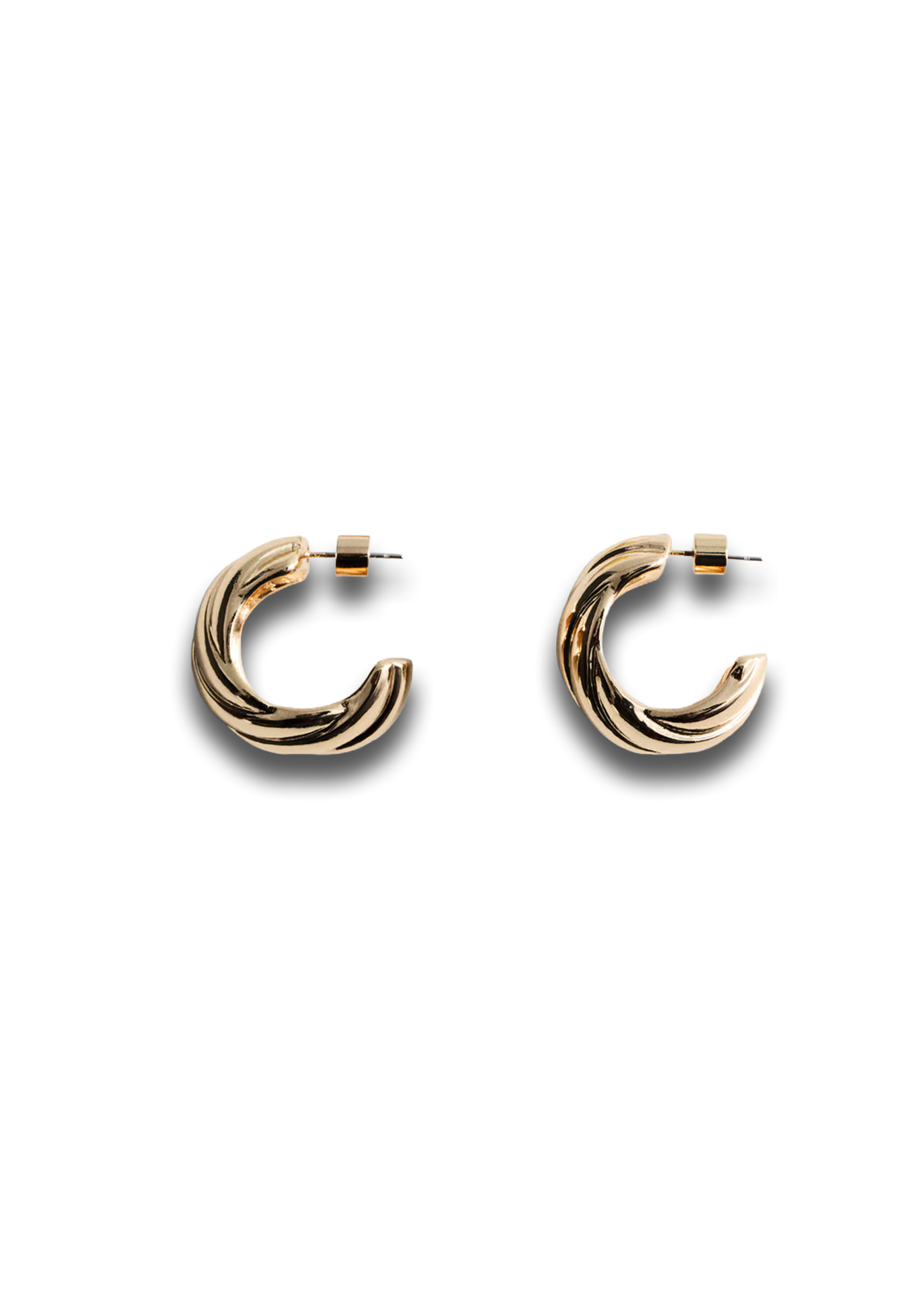 Intertwined Hoop Earrings
