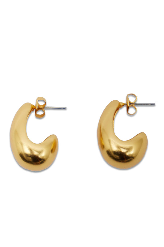 Parker Teardrop Hoop Earrings