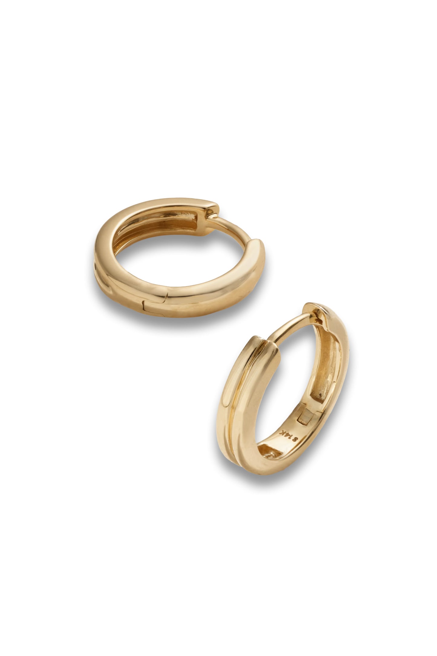Essential 14-karat Gold Hoop Earrings