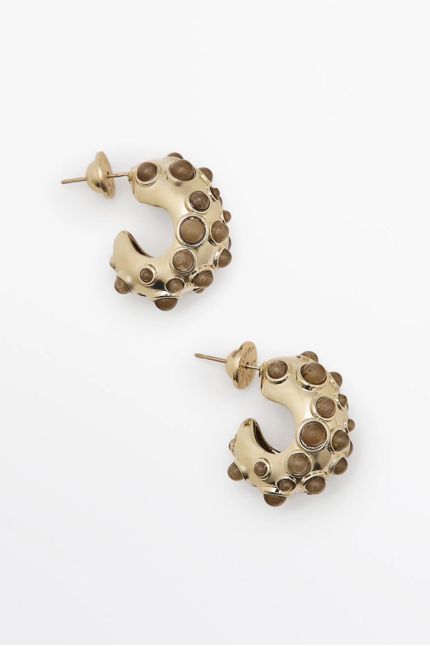 Droplet Earrings with Stones - Limited Edition