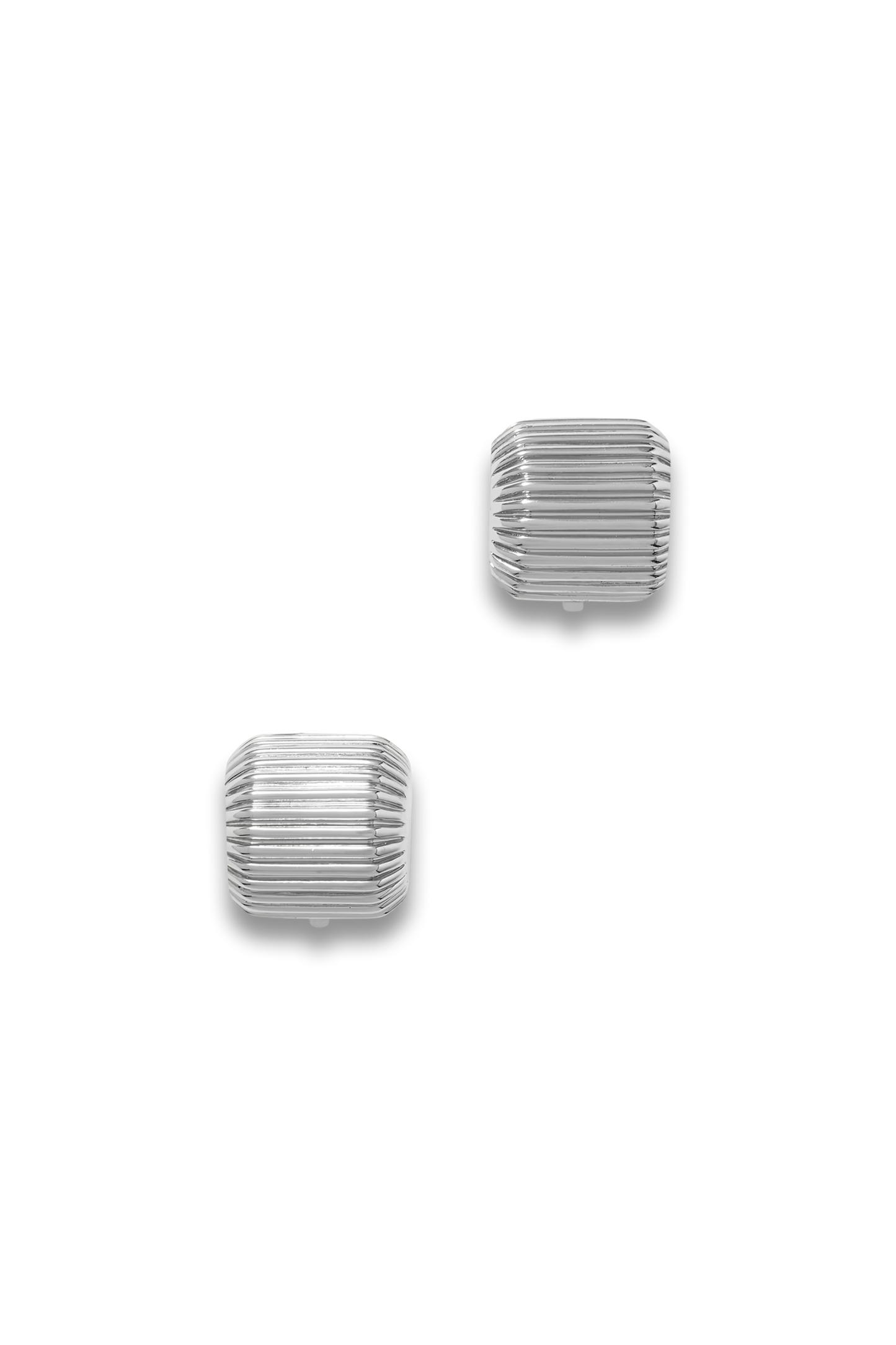 Elle Rhodium-plated Clip Earrings