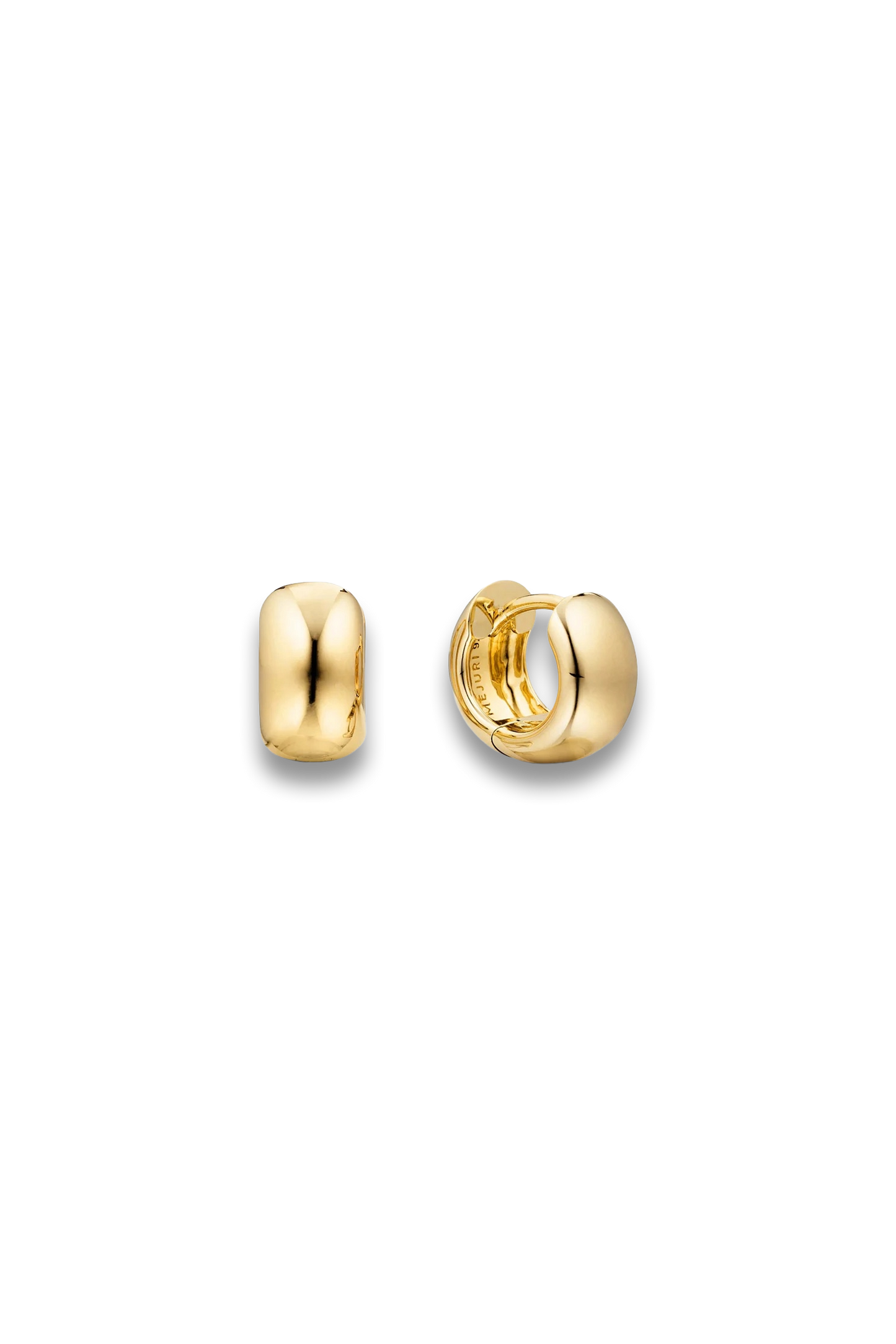 Chunky Huggie Hoops