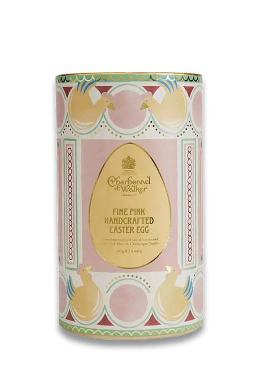 Pink Chocolate Easter Egg and Truffles Gift Box 245g