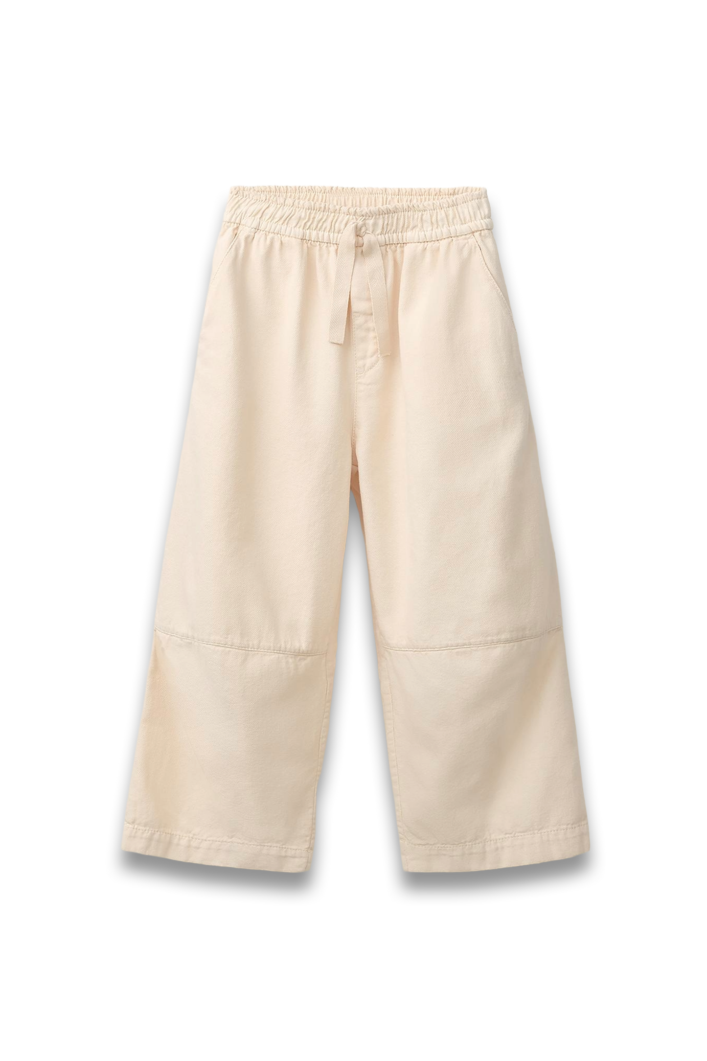 Mid-ecru Straight Trousers