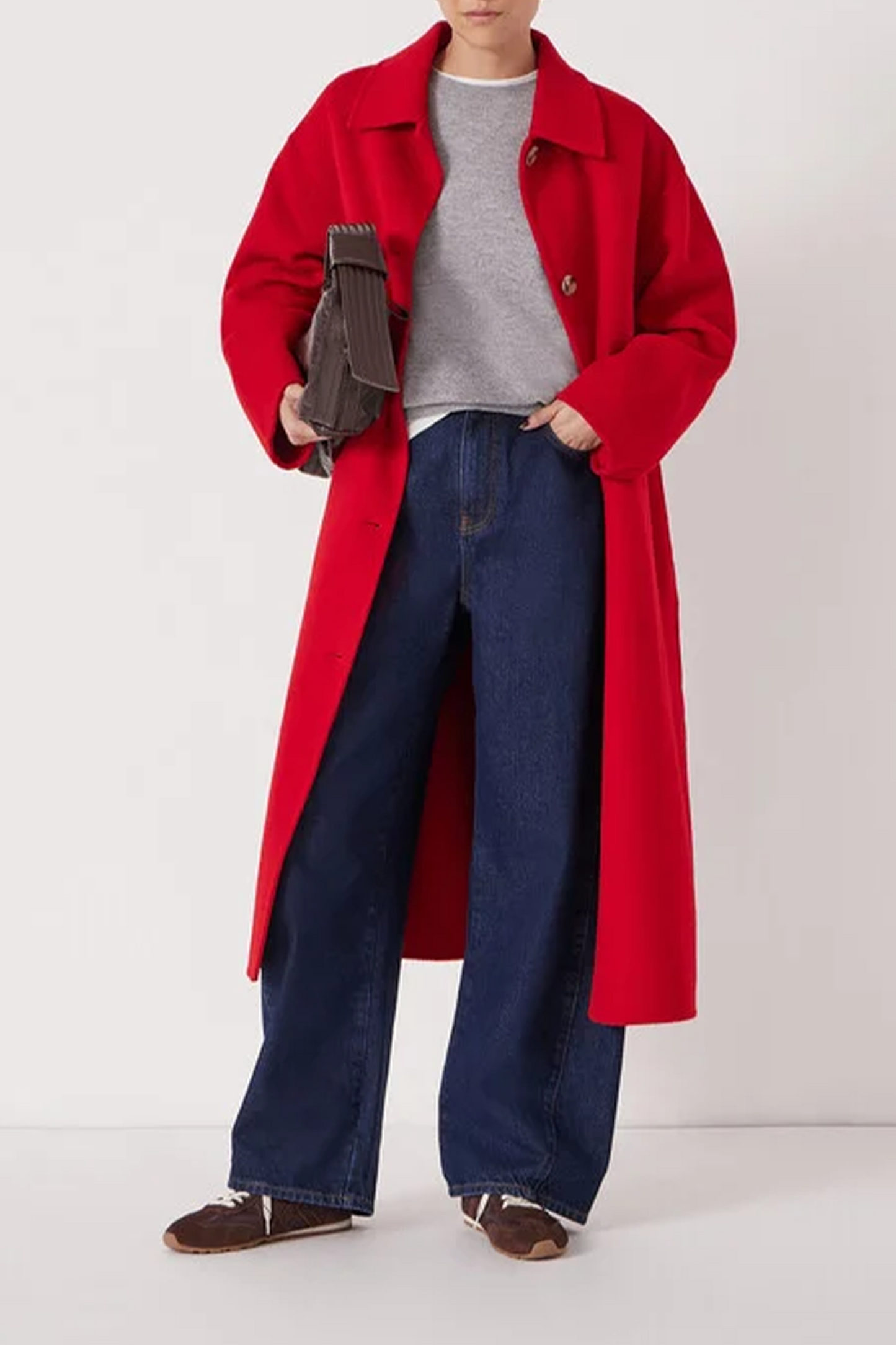 Edie Pure Wool Double-faced Coat
