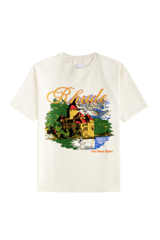 Chateau Alpes Printed Cotton T-shirt