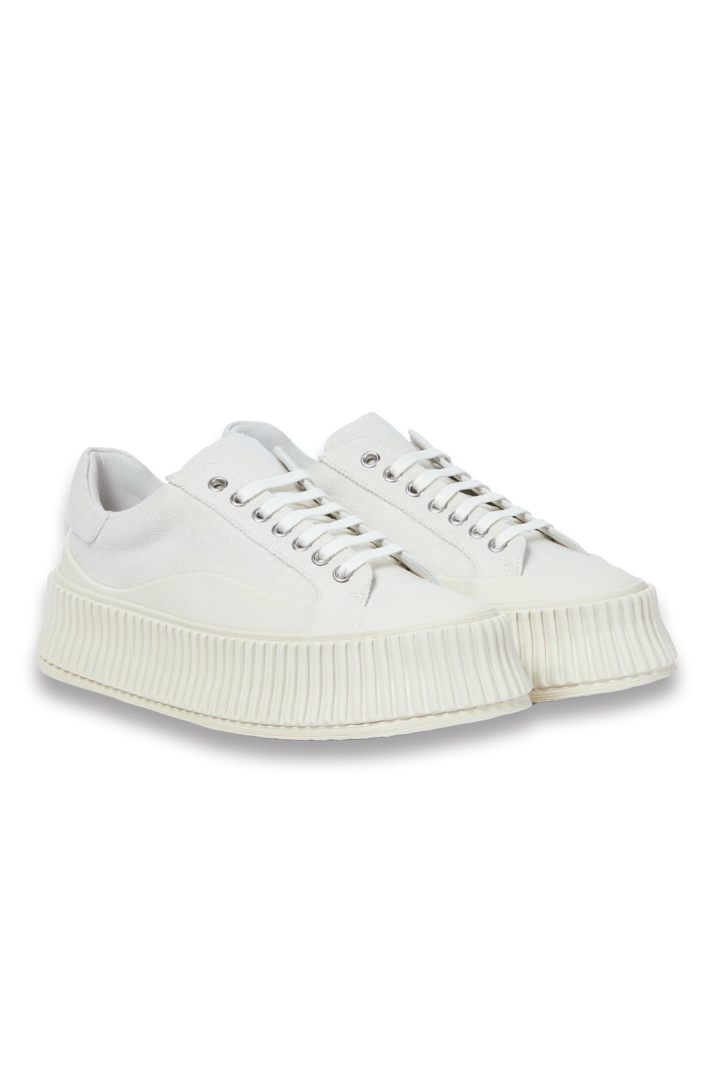 Canvas Platform Sneakers