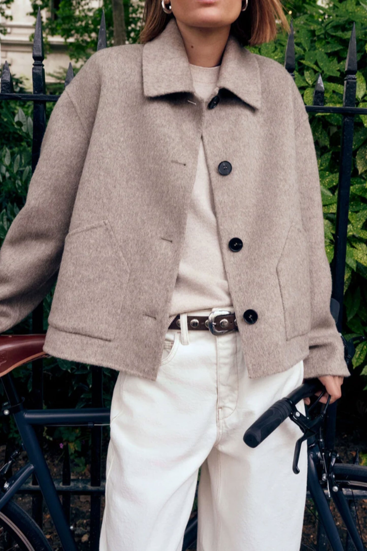 Pure Wool Double Faced Jacket