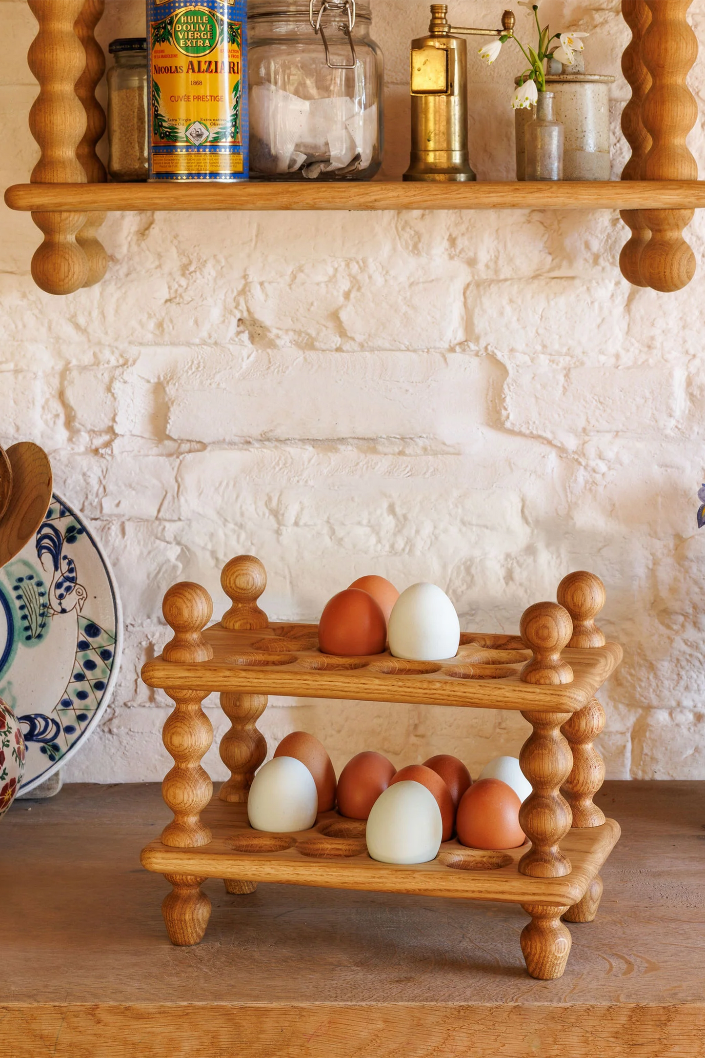 Bobbin Egg Rack