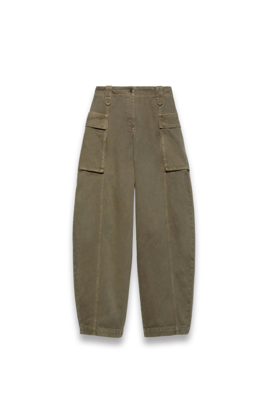 Barrel-leg Cargo Trousers