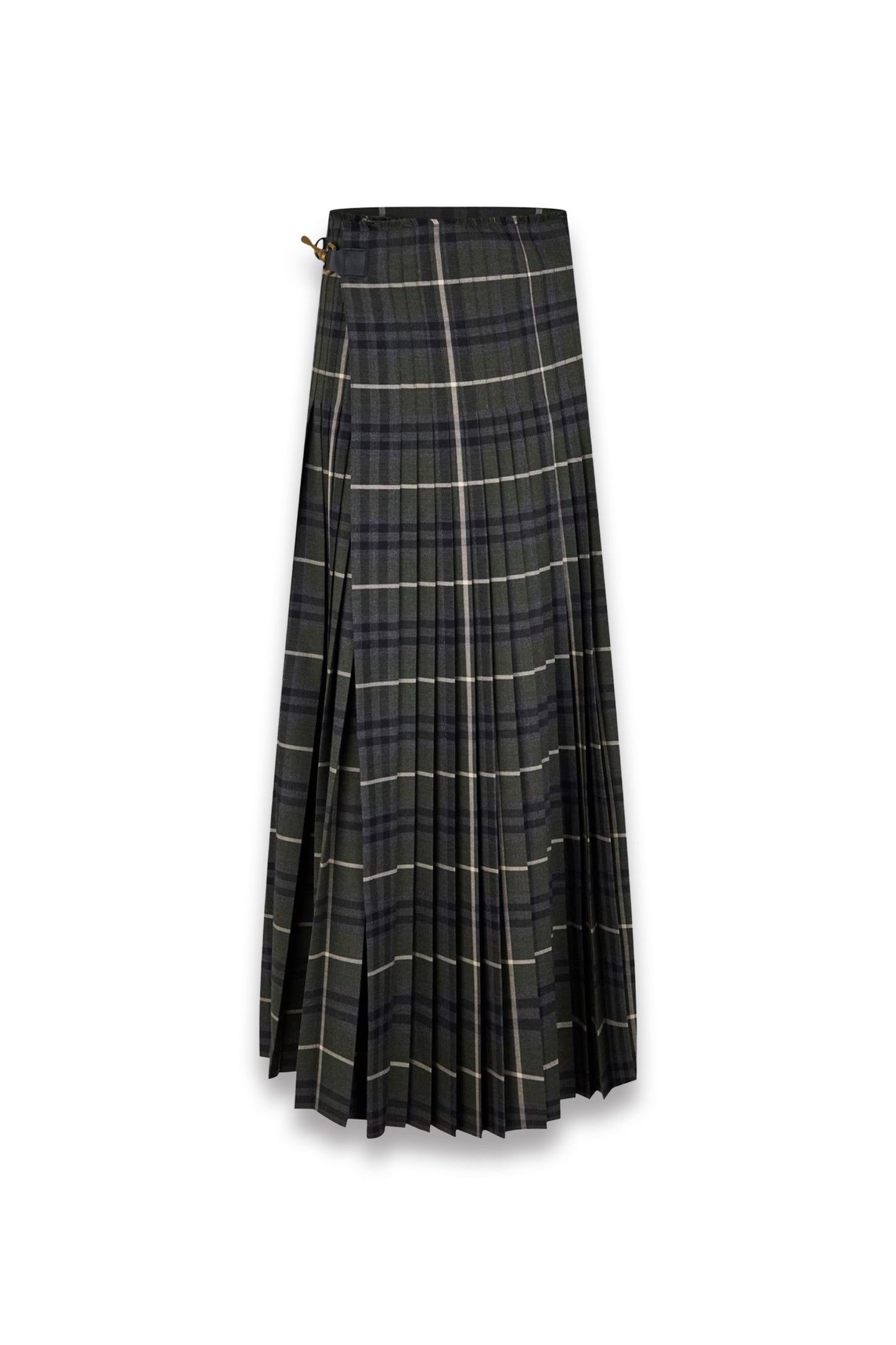 Maxi Check Skirt