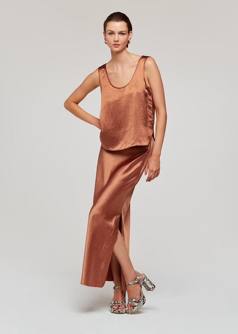 Ella Bias Cami Top & Skirt