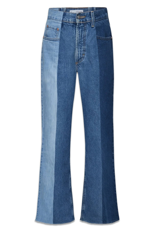 Flare Jean Tricolour