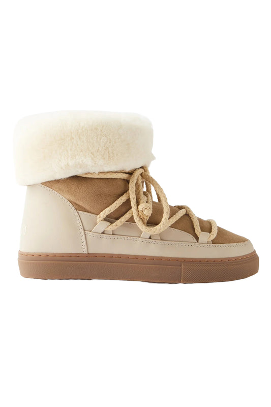 Classic Rolled-cuff Suede Lace-up Boots