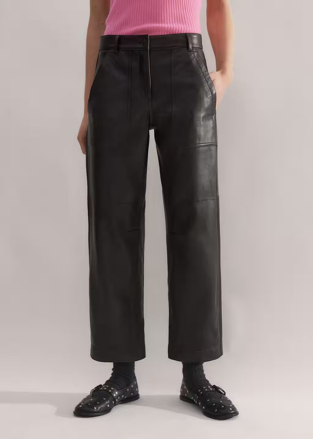 Engineered-leg Trouser