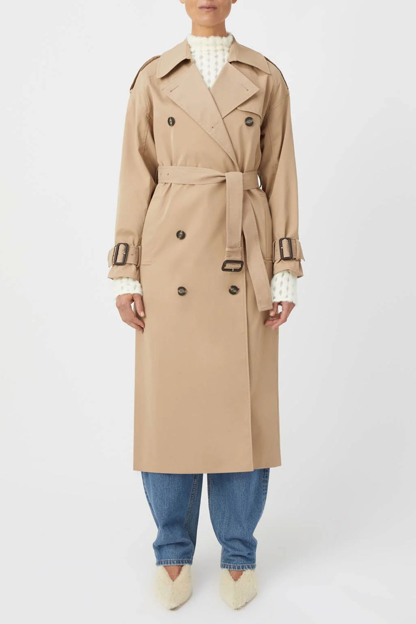 Evans Classic Trench Coat